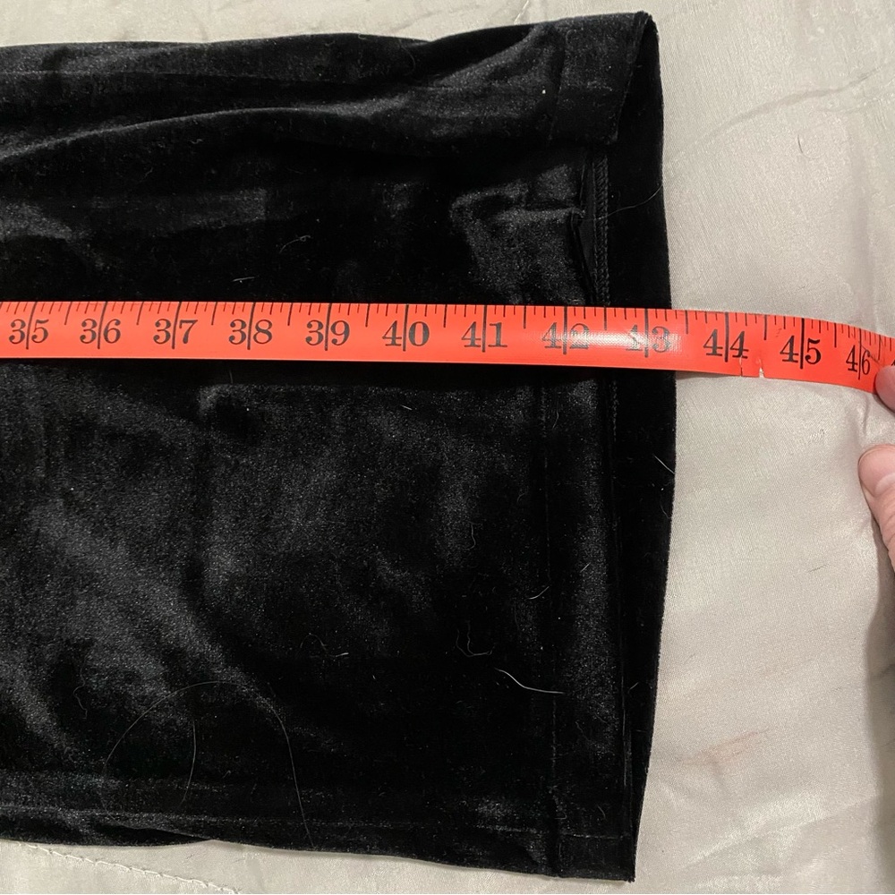 NWT TOPGH Women’s Black Velvet 2 pc Tuxedo Suit Size XL - Picture 13 of 16
